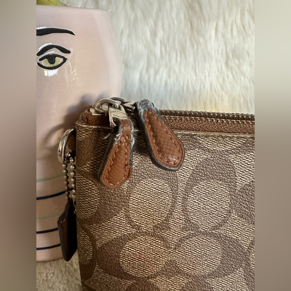 Coach Double Zipper Wallet - Picture 5 of 7